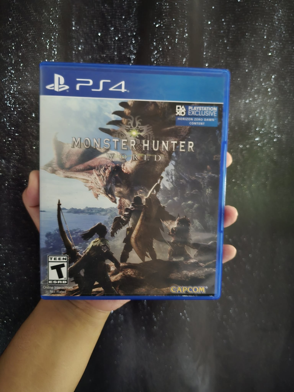 Sony PS4 Monster Hunter: World - Blue Case